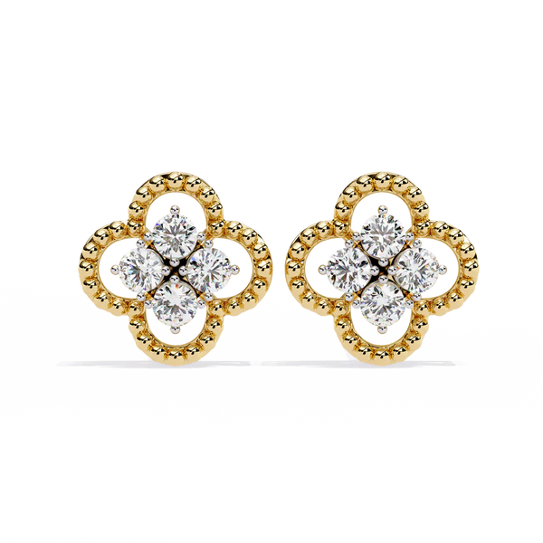 Cubic Zirconia Ear Stud