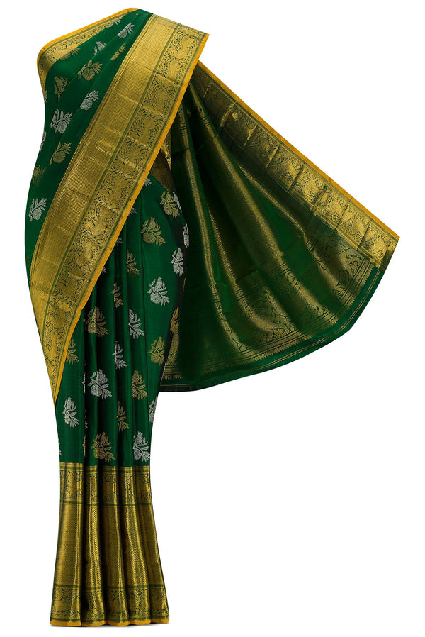 Green Kanchipuram Silk Saree